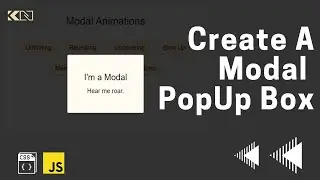 How to Create a Modal Popup Box Using JavaScript and CSS