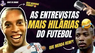 REAGINDO AS MELHORES ENTREVISTAS DO FUTEBOL BRASILEIRO | [REACT] de Craque