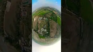 Drone 360 shot , DJI air 2 drone shot