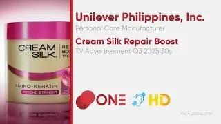 Cream Silk Repair Boost TV Ad Q3 2025 30s (Philippines) [CC/HD]