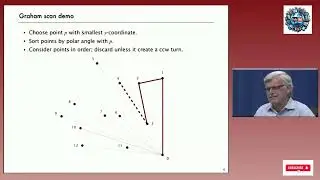 Lecture 24: Convex Hull | Sorting Algorithms in Computational Geometry | Sorting for Convex Hull