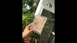 How Notebooks can be customised using Resin Art? #notebook #resinotebook #accessories #learnmore