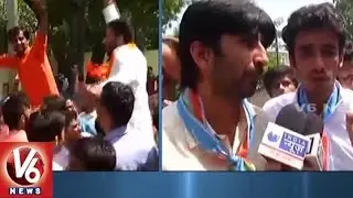 ABVP Wins Three Seats In Delhi University Student Union Elections | V6 News