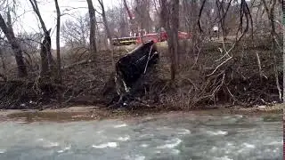 Time-lapse of car recovery from Rock Creek
