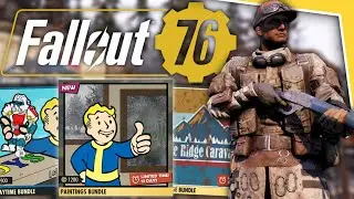 Fallout 76 - Atomic Shop Update: Paintings C.A.M.P Bundle