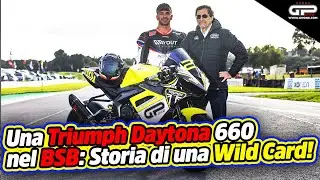 Una Triumph Daytona 660 nel BSB: storia di una wild card!