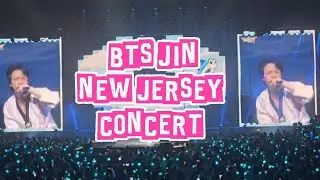 BTS Jin Concert in New Jersey #RUNSEOKJIN EP. Tour 2025