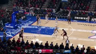 NBA LIVE 19 Playoffs Toronto Raptors vs Philadelphia 76ers Game 3 - PS4 PRO Patch 1.24 CPU SIM - HD