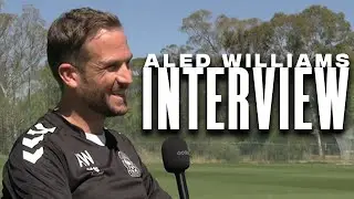 Aled Williams sits down in Portugal and talks clean sheets, goals and more