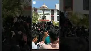 Hijab protest. in Up #iman #islam#hijab#india #beyiya #support#college#burkha