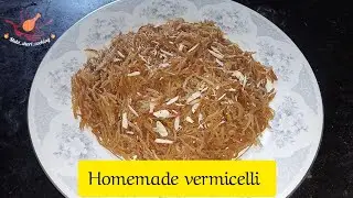 Homemade vermicelli || گھر کی بنی سونیاں ||recipe by Maha asif 
