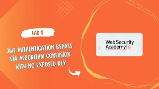 JWT authentication bypass via algorithm confusion with no exposed key  | JWT Attacks | PortSwigger
