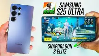 Samsung S25 Ultra - 90 FPS BGMI Test with FPS! 🔥 Heating & Battery Drain 🤐