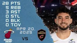 Ty Jerome Player Full High Lowlights vs HEAT 20 04 2025 Play off