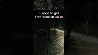 5 apps to get Free items in UK 🇬🇧 #trending #shorts #shortvideo #uk#ukapps#freeitems
