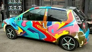 GRAFFITI | TIME FOR ART | ГРАФФИТИ НА МАШИНЕ