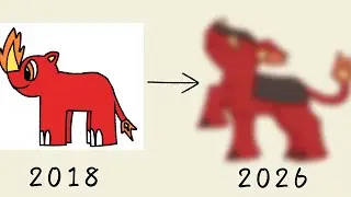 Re-imagining My Fire Starter Fakemon