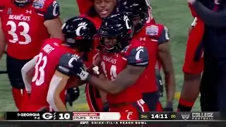 Cincinnati RB Jerome Ford 79 Yard Touchdown vs Georgia | 2021 College Football