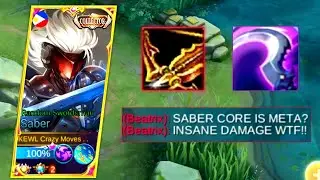 SABER NEW ABNORMAL BUILD PLEASE TRY NEW BUILD AND EMBLEM. 🔥