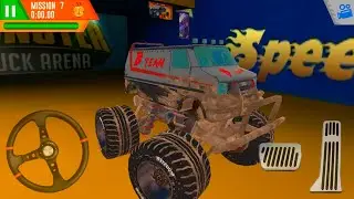 Monster Truck Arena Driver - Monster Van Driving - Android Gameplay