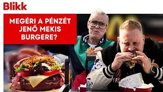 Megkóstoltuk Rácz Jenő Mekis burgerét. Érdekel, hogy megér-e a 4 ezer forintot?