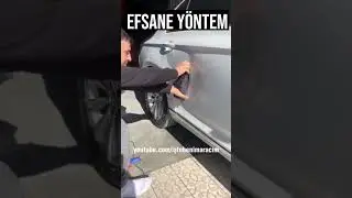 Ремонт вмятин в автомобиле с обувью
