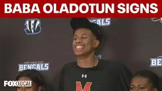 Local basketball phenom Baba Oladotun signs with Maryland Terps | FOX 5 DC