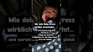 4 Wege, wie du dein schreiendes Baby liebevoll beruhigen kannst 💛 #babytipps