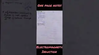 Neet short notes || electromagnetic induction || neet2023 #neet2023 #neetnotes