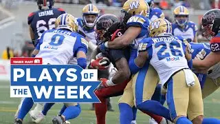 CFL Plays of the Week - Division Semi-Finals 2025