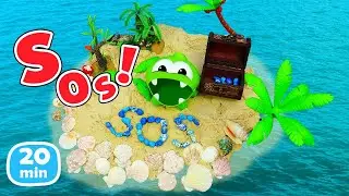 Una aventura de Om Nom en una isla desierta