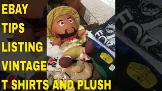 EBAY TIPS LISTING IN GROUPS VINTAGE T SHIRTS AND PLUSH DISNEY WWE AND KISS