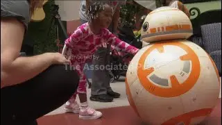 Young Padawans travel to galaxy far, far away during &lsquo;Star Wars&rsquo; celebration at Michigan hospital