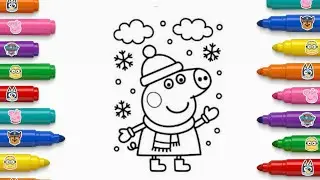 Peppa Pig drawing tutorial | how to draw for beginners 🐷