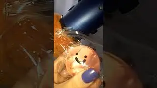 Transparent sticky squishy smiley head in a bag &mdash; Blue Yeti mic test 🙂✨🎤