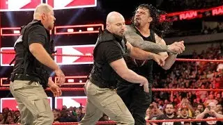 Roman Reigns Destroy Police Officers Very Badly
