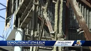 Crews making progress on renovation project at Duke Energy Convention Center