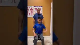 Passive Stretch for chest ( pectoralis major) muscle.