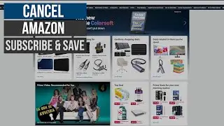 Как отменить подписку Amazon Subscribe and Save