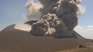 Nicaragua's Telica volcano erupts