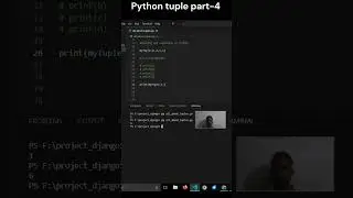 Tuples in python part 4 - python for beginners #ytshorts #shortvideo