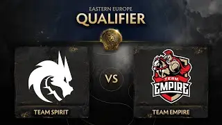 Team Spirit vs Team Empire Game 1 - TI10 EEU Qualifiers: GRAND FINALS w/ Lyrical & Trent