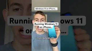 Running Windows 11 on iPhone&hellip; #windows #techfacts #techtok