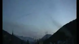 zeitraffe davos sunset