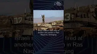 UN Peacekeepers Injured by Israeli Tank Fire in Lebanon #israel #lebanon #unitednations