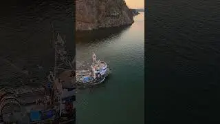 Heading to the grounds: Kelly Anna purse seiner | San Juan Islands fishery | DJI Avata FPV