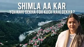 Shimla aake yeh nahi dekha toh kya dekha? 😍 Mall Road walk & Food Review!