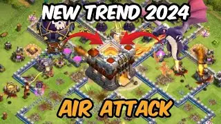 TH-11 Master League / DragonLoon Attack Strategy / TH-11 Air Attack Strategy 2024 / Clash of Clans