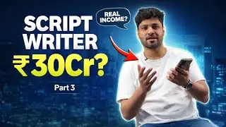 Work from home job, Script Writer Work. ₹30Cr?😲🤑 Real income? 