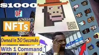 Downloading 1000 NFT in 15 seconds using BaSH Script | NFT Concept vs BASH Script | Mint NFTs